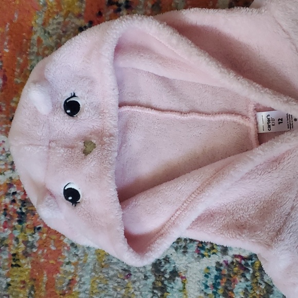 Carter's Kids hooded sweatshirt with animal face & ears - Picture 2 of 12
